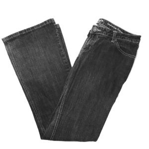 Dark boot cut jeans